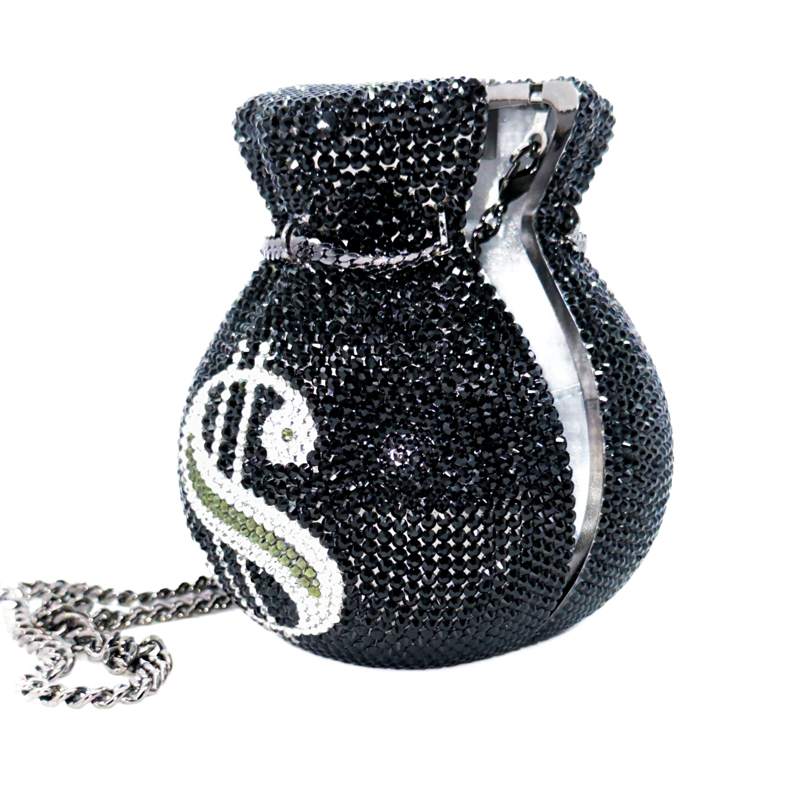 Pochette Argent Noire